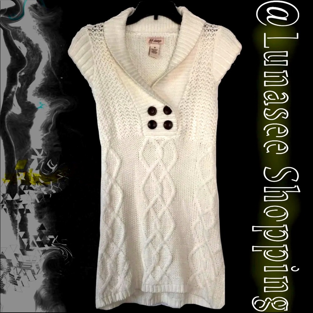 Vintage Knit Sweater Dress